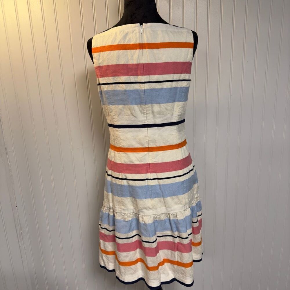 J. McLaughlin Women's Striped‎ dress Size  8 Multicolor - Picture 5 of 6